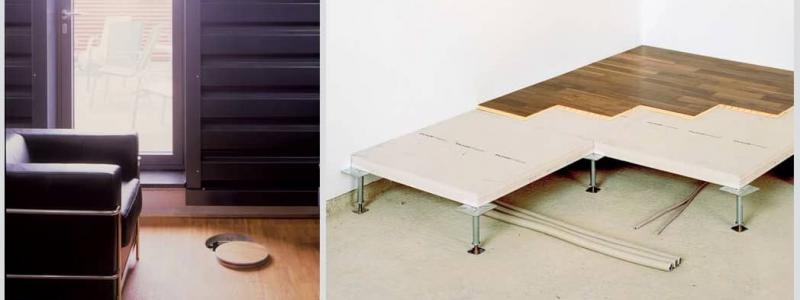 Фальшпол Lindner FLOOR and more. Фальшполы Lindner.